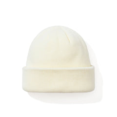 Basic Logo Beanie Ivory