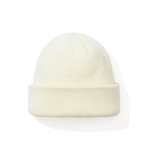 Basic Logo Beanie Ivory
