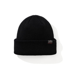 Basic Point Label Beanie Black