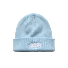 BSRAWF EMBR BEANIE SKYBLUE