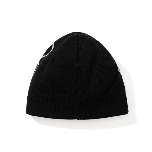 Triple Bsrwave Logo Beanie Black