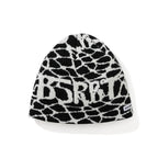 Bsrbt Cracked Pattern Beanie Black