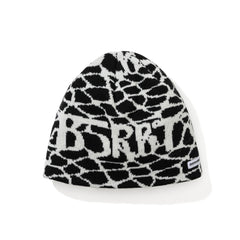Bsrbt Cracked Pattern Beanie Black