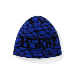 Bsrbt Cracked Pattern Beanie Blue