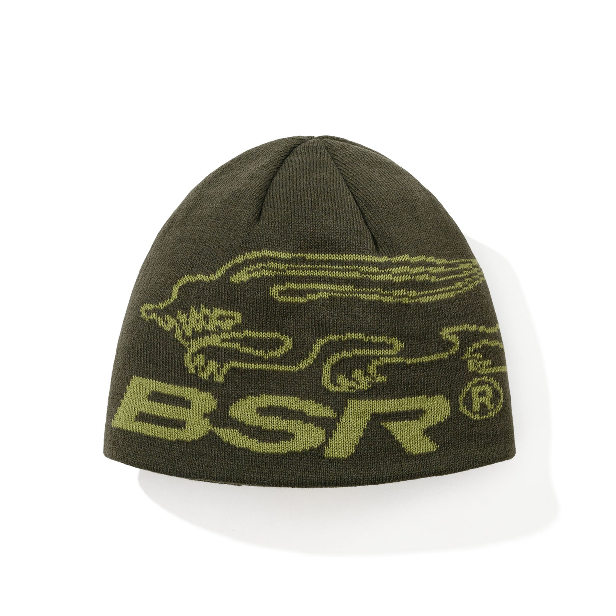 2526FW BSRABBIT Bsr Symbol Beanie Khaki