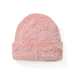 Long Yarn Beanie Pink