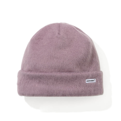 Softly Fur Beanie Pastel Purple