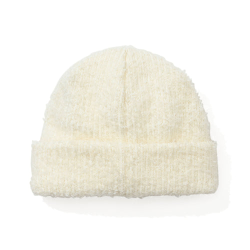 Softly Chunky Knit Beanie White