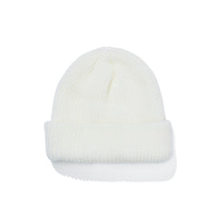 WEWE WAPPEN BEANIE WHITE