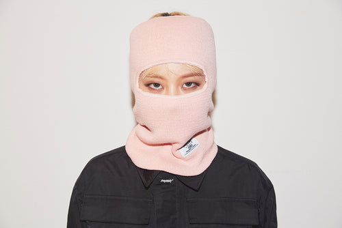 OPEN FACE MASK PINK