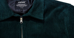 CORDUROY COLLAR JACKET GREEN