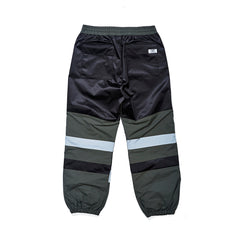 BOX DOUBLE LINE REFLECTIVE JOGGER PANTS KHAKI