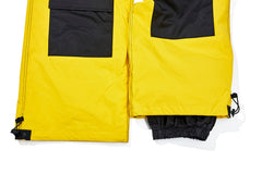 CARGO POCKET BOX TRACK PANTS YELLOW