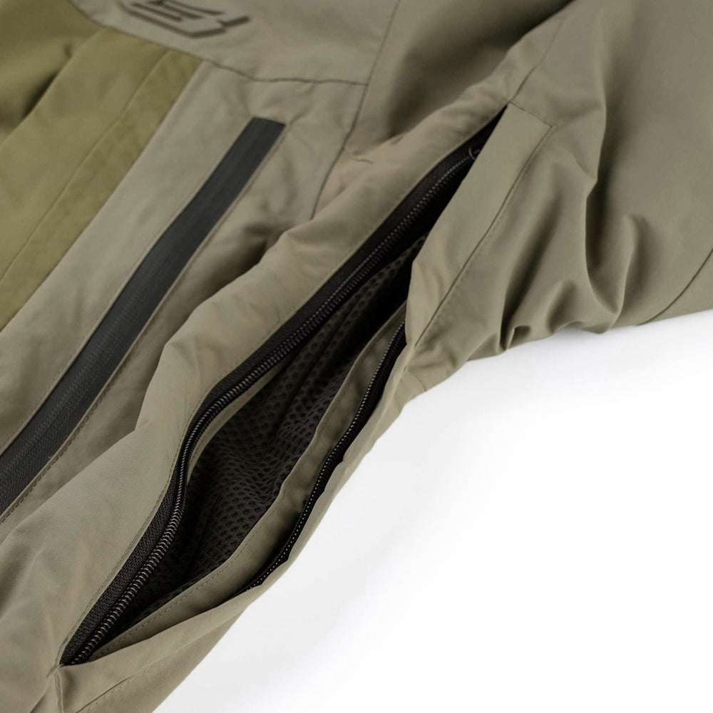 Special Hooded Seam Sealing Jacket Khaki – BSRABBIT