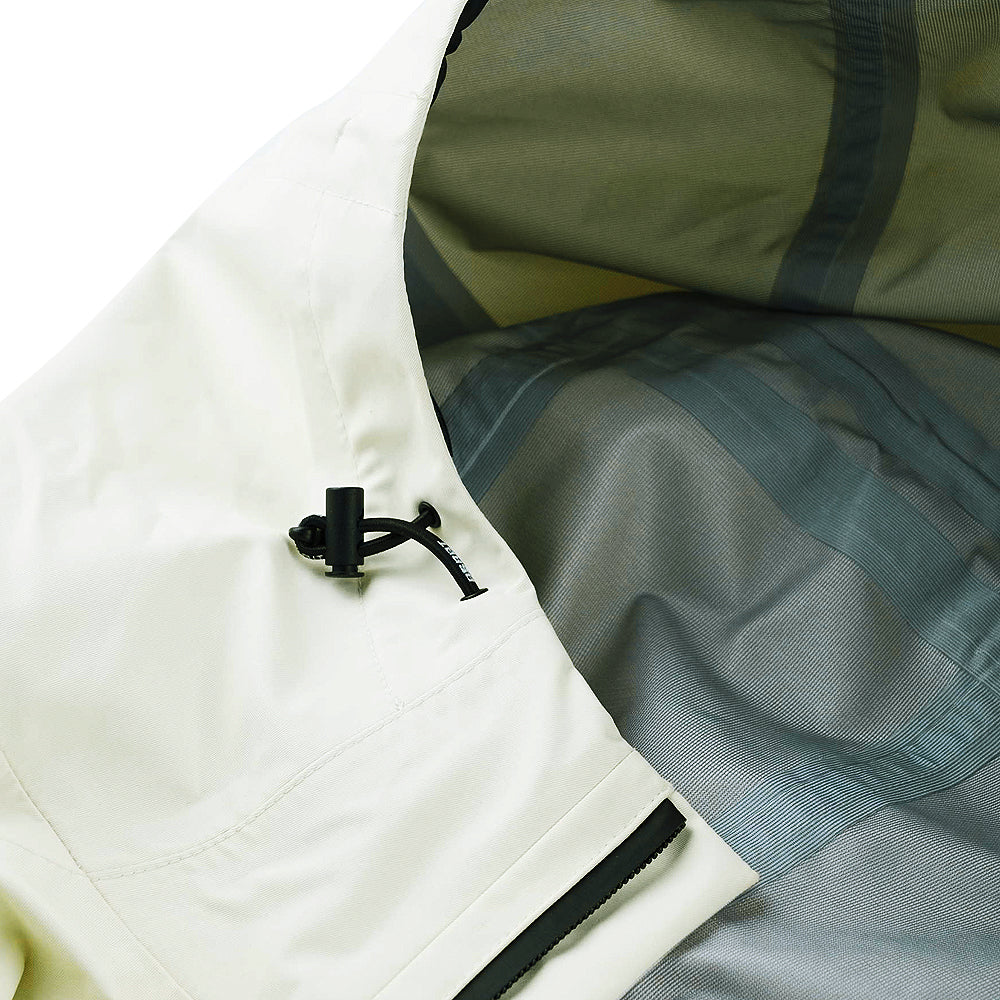 Mountain Hooded 3L Seam Sealing Jacket Cream – BSRABBIT