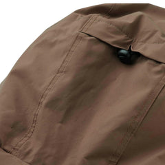 SMOOTH HOODED JACKET KHAKI