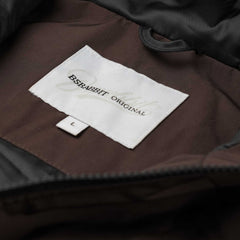 MILD HOODED JACKET DARK BROWN