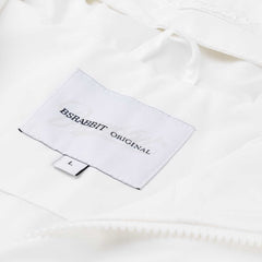 BIG POCKET HOODED JACKET WHITE