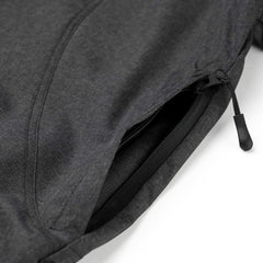 SUIT HOODED JACKET CHARCOAL