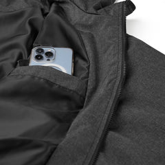 SUIT HOODED JACKET CHARCOAL