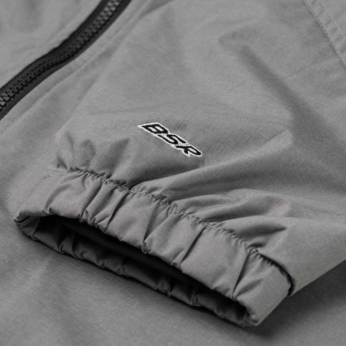 SUIT HOODED JACKET GRAY