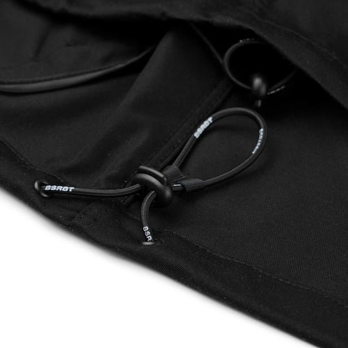 SP LINE HOODED JACKET BLACK