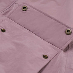 BIG POCKET HOODED VEST INDY PINK