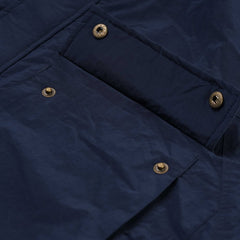 BIG POCKET HOODED VEST NAVY