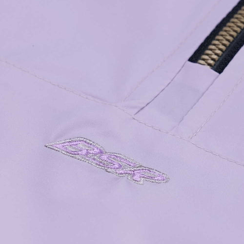 BSR HOODED ANORAK JACKET PASTEL PURPLE