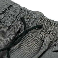 DSXBS NEW SUPER WIDE PANTS HERRINGBONE BROWN