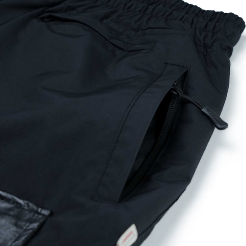 10 POCKET SUPER WIDE VENTILATION PANTS BLACK