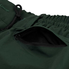 REFINED SUPER WIDE VENTILATION PANTS DARK GREEN