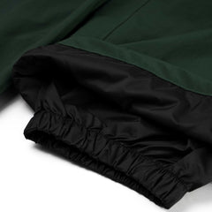 REFINED SUPER WIDE VENTILATION PANTS DARK GREEN