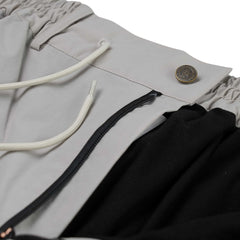 REFINED SUPER WIDE VENTILATION PANTS BRIGHT GRAY