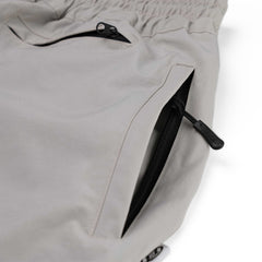 REFINED SUPER WIDE VENTILATION PANTS BRIGHT GRAY