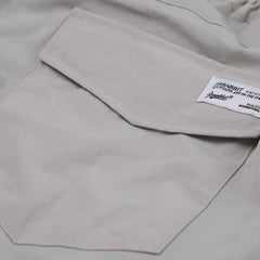 REFINED SUPER WIDE VENTILATION PANTS BRIGHT GRAY