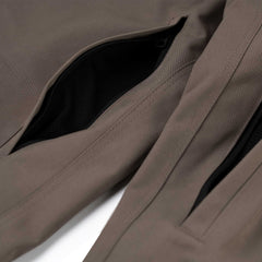 LOGO COTTON SUPER WIDE VENTILATION PANTS BROWN