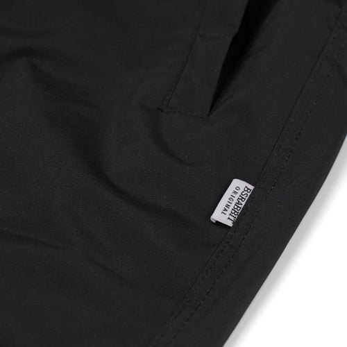 SPIDERWEB SUPER WIDE JOGGER PANTS BLACK