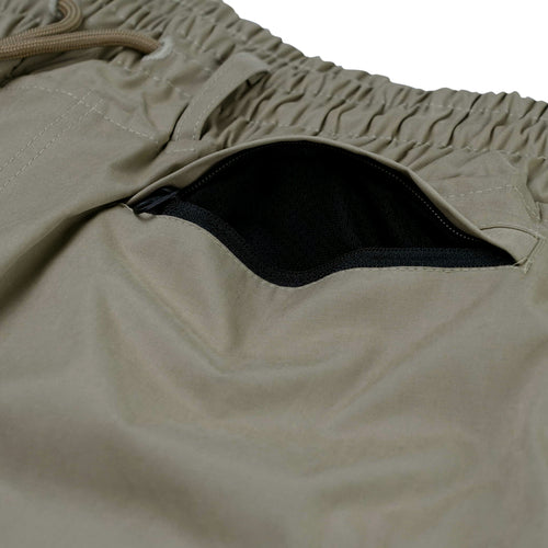 SOFT PEACH SUPER WIDE VENTILATION PANTS KHAKI