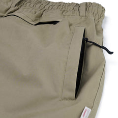 SOFT PEACH SUPER WIDE VENTILATION PANTS KHAKI