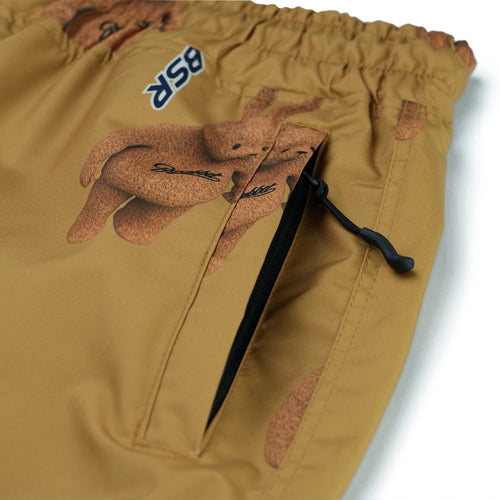 ORIGINAL POT-X REFLECTIVE WIDE JOGGER PANTS BROWN