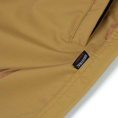 ORIGINAL POT-X REFLECTIVE WIDE JOGGER PANTS BROWN