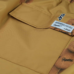 ORIGINAL POT-X REFLECTIVE WIDE JOGGER PANTS BROWN