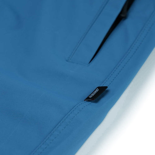 ORIGINAL POT-X REFLECTIVE WIDE TRACK PANTS ASH BLUE