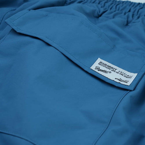 ORIGINAL POT-X REFLECTIVE WIDE TRACK PANTS ASH BLUE