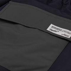 STITCH BOX WIDE TRACK PANTS DARK NAVY