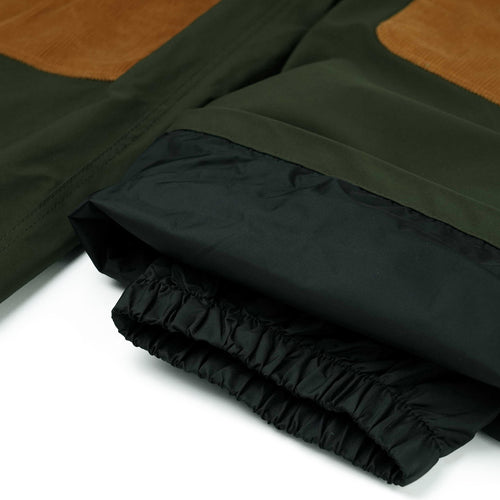 OPEN 4 POCKET WIDE TRACK PANTS DEEP KHAKI / CORDUROY BROWN