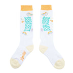 RB WORLD SNOWBOARD SOCKS WHITE