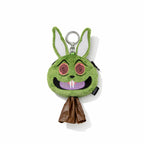 Trippy Rabbit Stuffed Coin Wallet Green – Poop Bag Edition