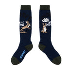Overthinking Snowboard Socks Navy